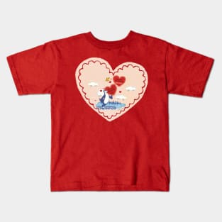 Hamm's Valentine Bear Kids T-Shirt